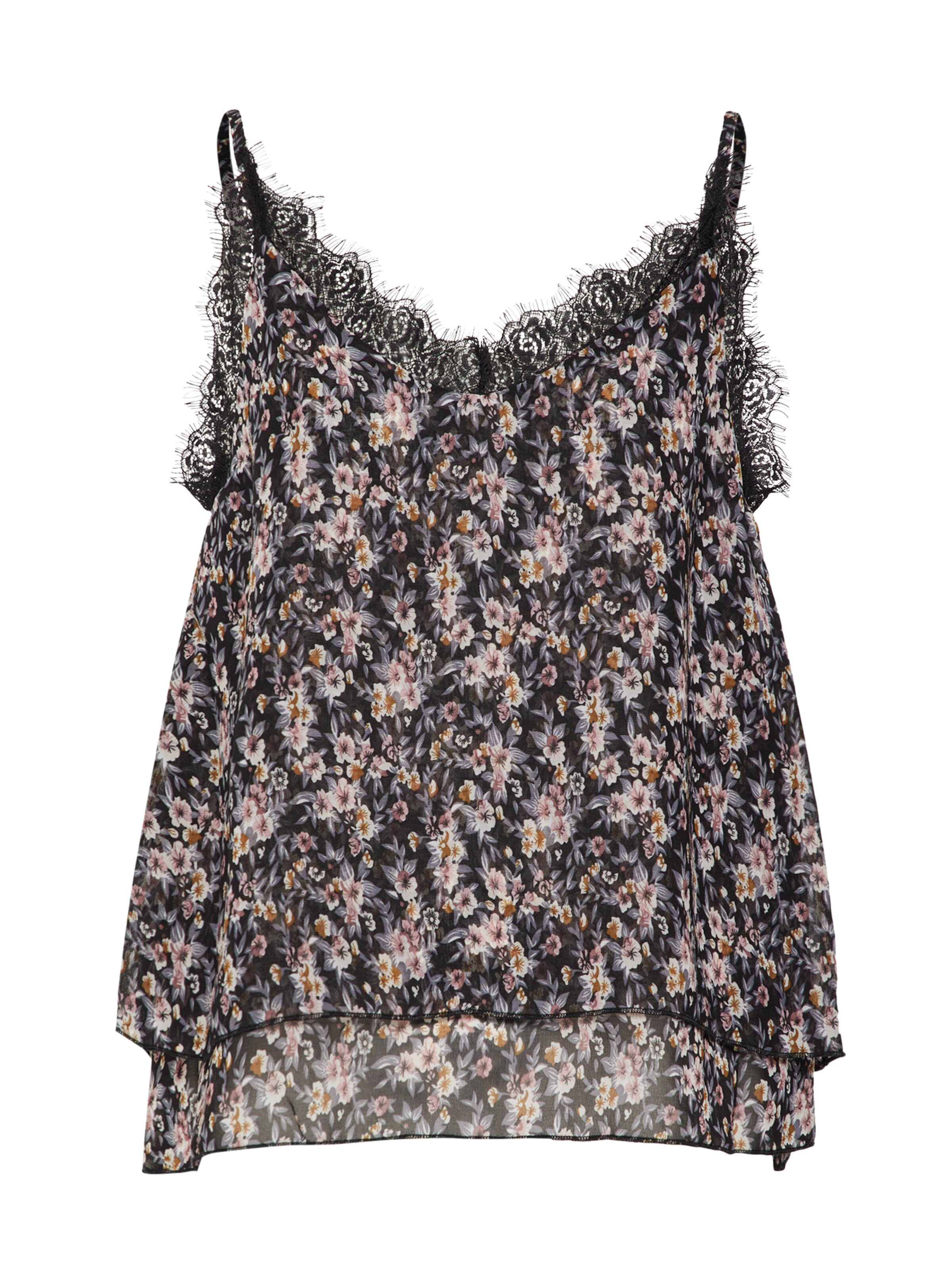 Hailys - Top 'SL P TP Yessi' in de kleur Zwart