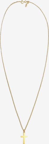 ELLI Necklace 'Kreuz' in Gold: front