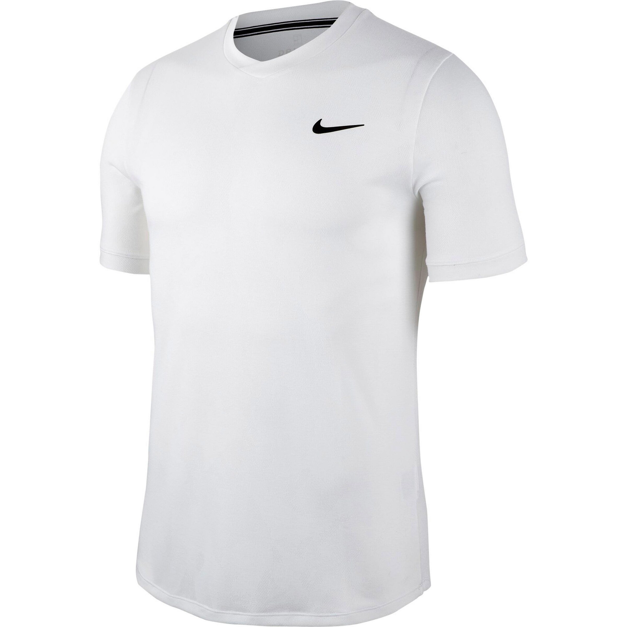 NIKE - Tennisshirt in weiß