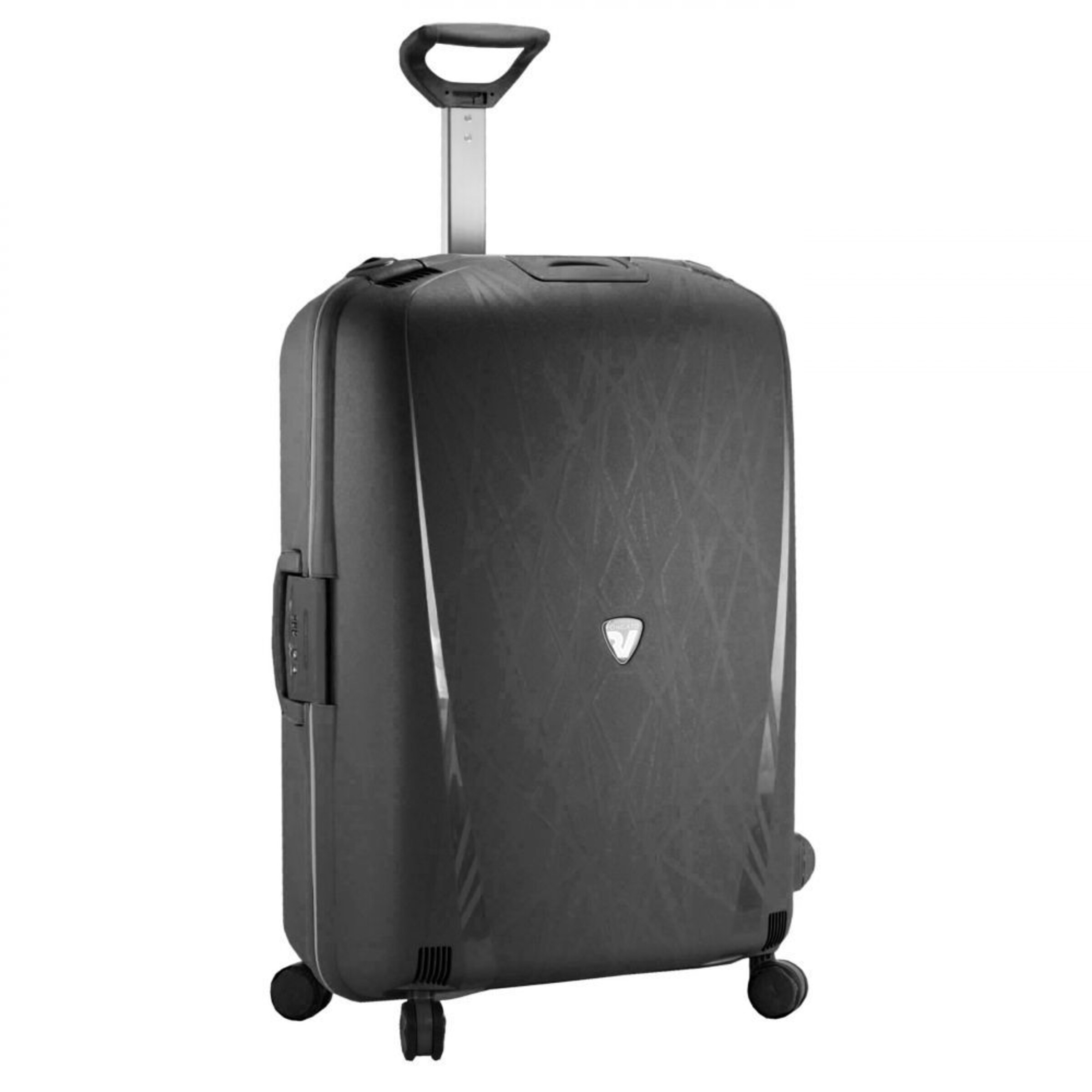 Roncato 4-Rollen Trolley 'Light Grande' in Schwarz: Vorderseite