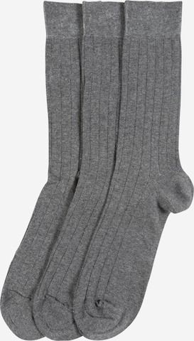 SELECTED HOMME Regular Socks in Grey: front