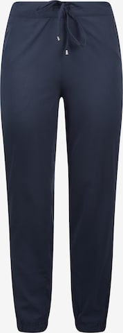 Blend She Tapered Pants 'Amerika' in Blue: front
