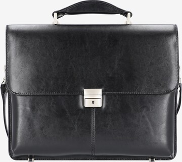 Alassio Document Bag 'Faenza' in Black: front