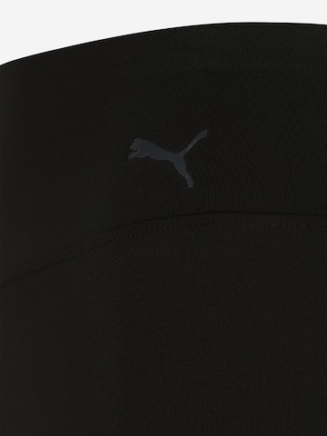 PUMA Skinny Sportovní kalhoty 'Bold Graphic' – černá