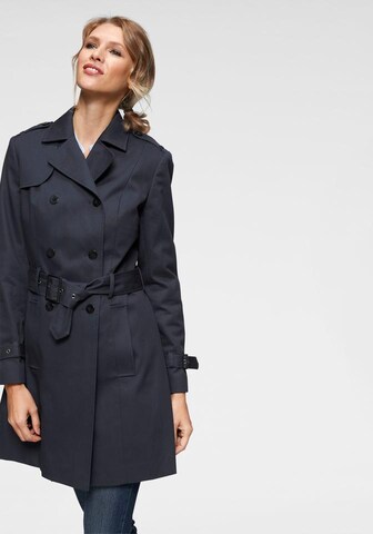 Aniston CASUAL Between-Seasons Coat in Blue