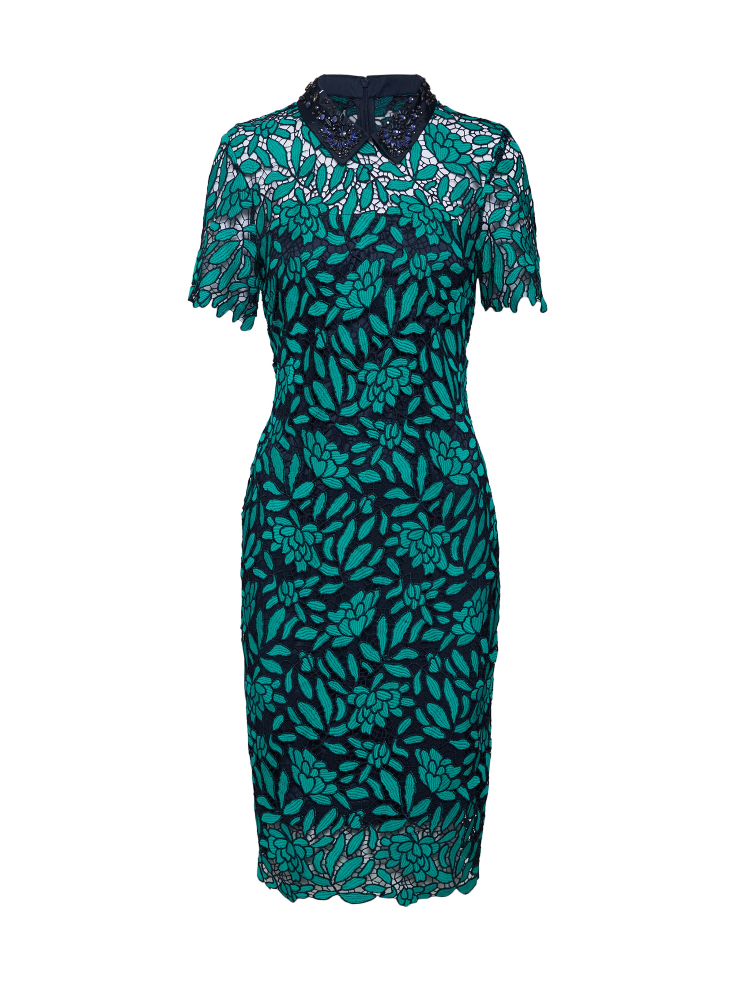 LAUREL - Cocktailjurk '12012' in de kleur Jade groen