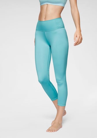 ADIDAS SPORTSWEAR - Skinny Pantalón deportivo en azul: frente