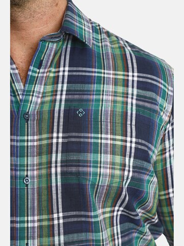 Charles Colby Comfort fit Overhemd 'Duke Logan' in Gemengde kleuren