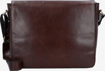 LEONHARD HEYDEN Messenger 'Cambridge' in Brown: front