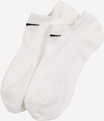 NIKE Športne nogavice | bela barva: sprednja stran