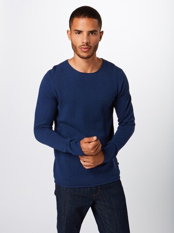 Pull-over QS en bleu