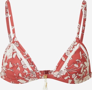 watercult Regular Bikini top in Red: front