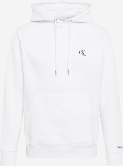 Calvin Klein Jeans Sweatshirt in de kleur Zwart / Wit, Productweergave