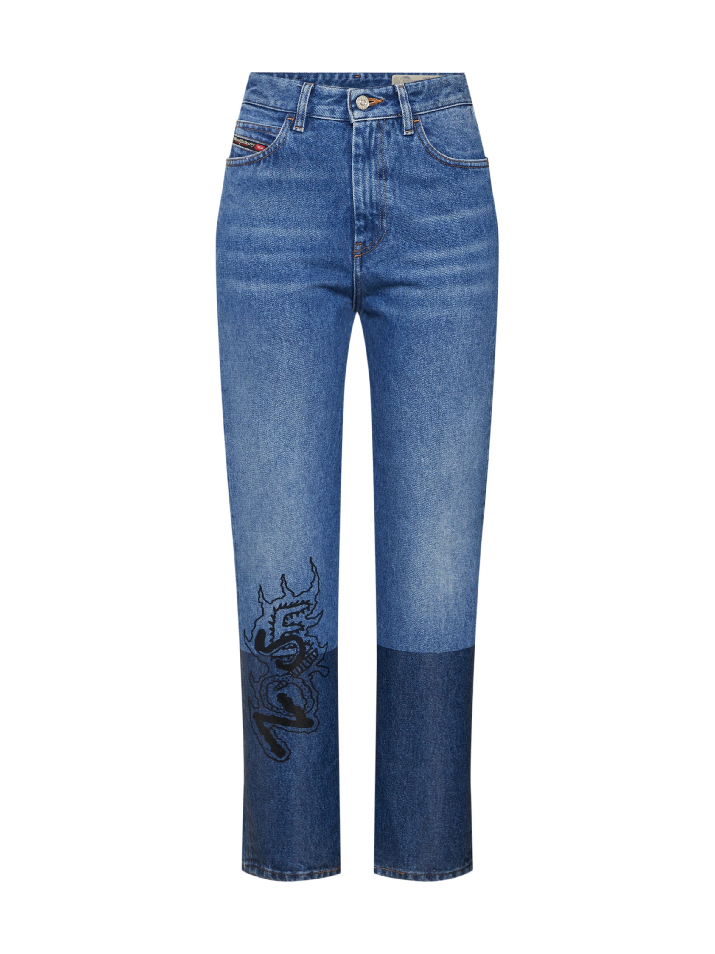 DIESEL - Jeans 'D-EISELLE-SP2' in de kleur Blauw denim