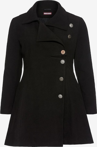 JOE BROWNS Between-Seasons Coat in Black: front