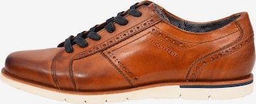 HECHTER PARIS Lace-Up Shoes 'Geneve Light' in Brown: front
