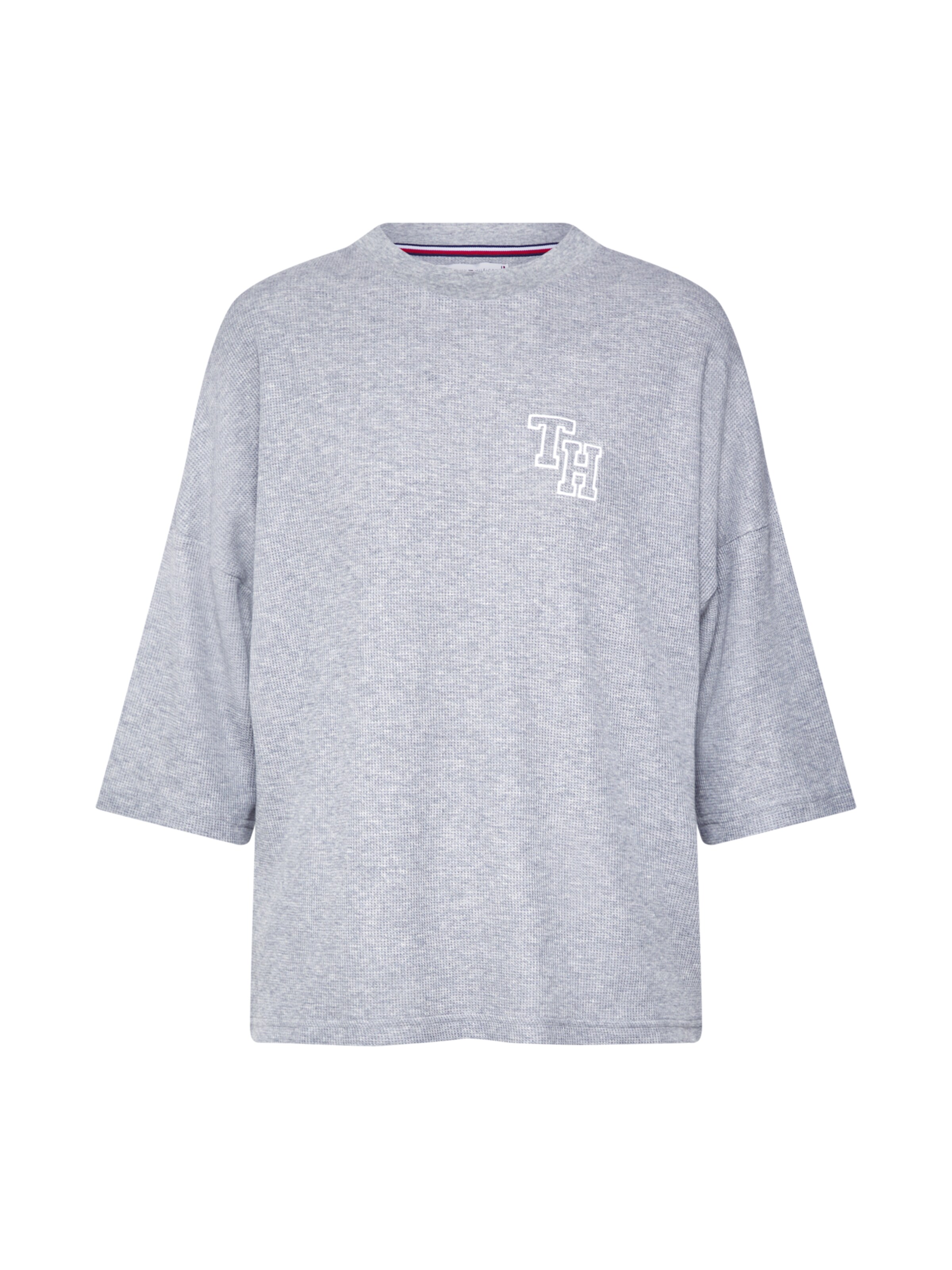 Tommy Hilfiger Underwear - Slaapshirt 'TEE 1/2 SLV' in de kleur Grijs