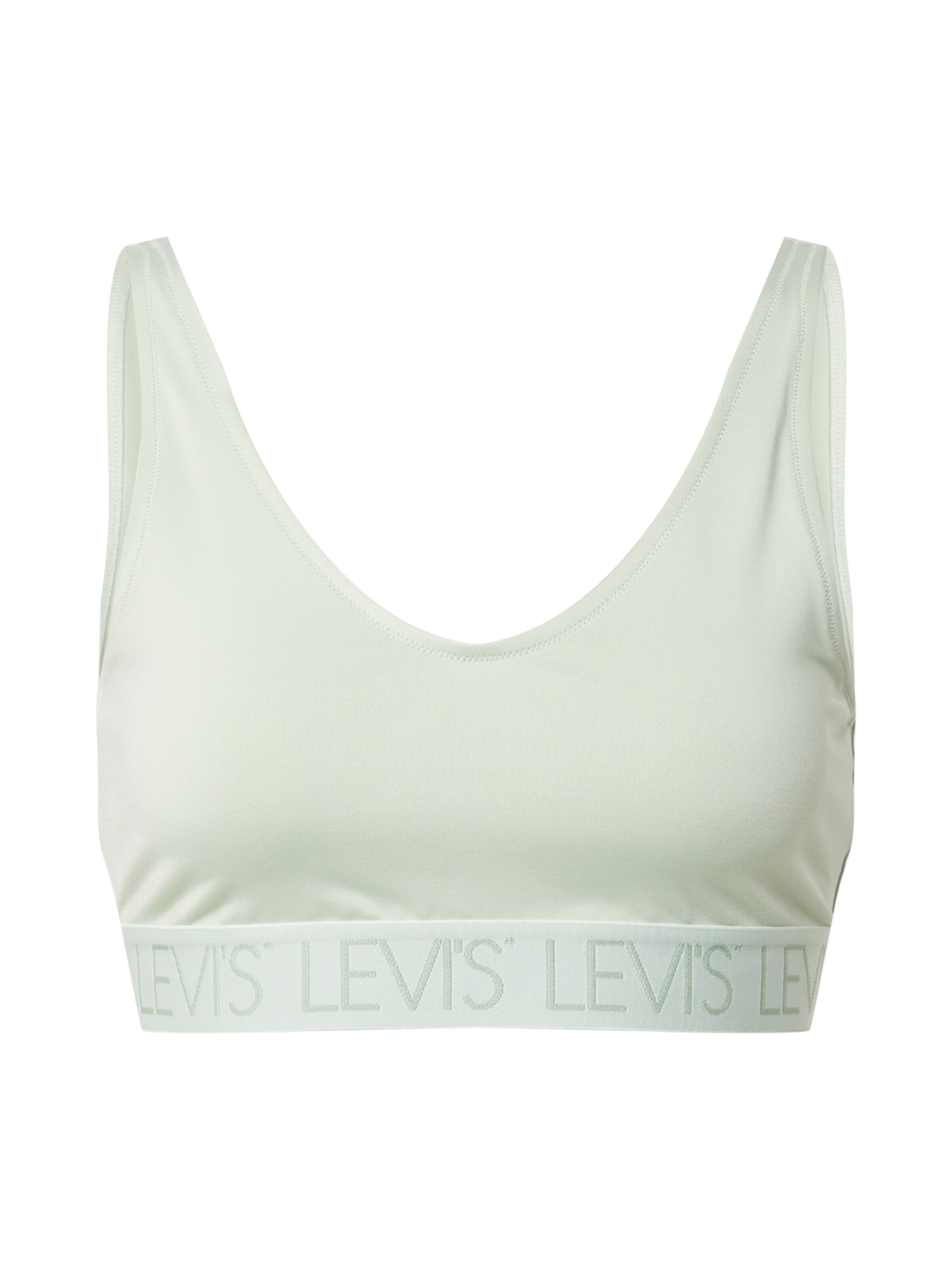 LEVI'S ® Bustier BH 'Jade' in Grün: Vorderseite