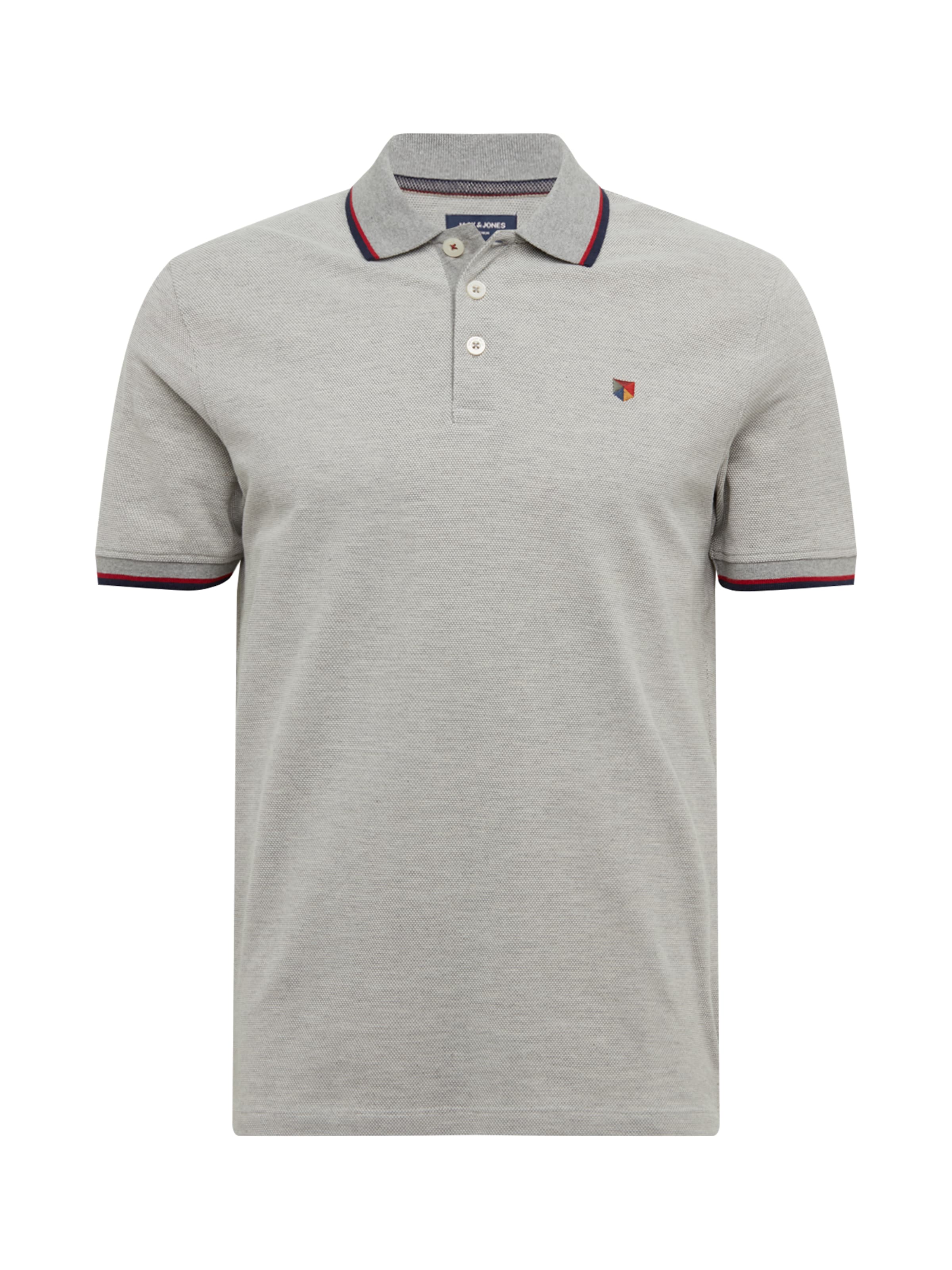 JACK & JONES Shirt 'Bluwin' in Grau: Vorderseite