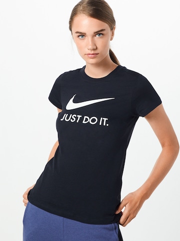 Tricou de la Nike Sportswear pe negru: față