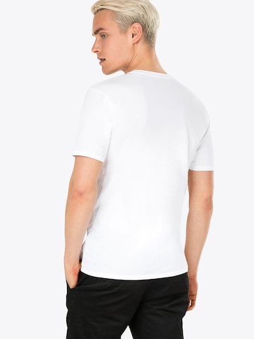 DRYKORN - Ajuste regular Camiseta 'CARLO' en blanco: atrás