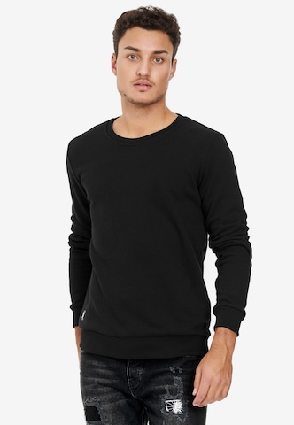 Redbridge Sweatshirt Bristol in schlichtem Design in Schwarz: predná strana