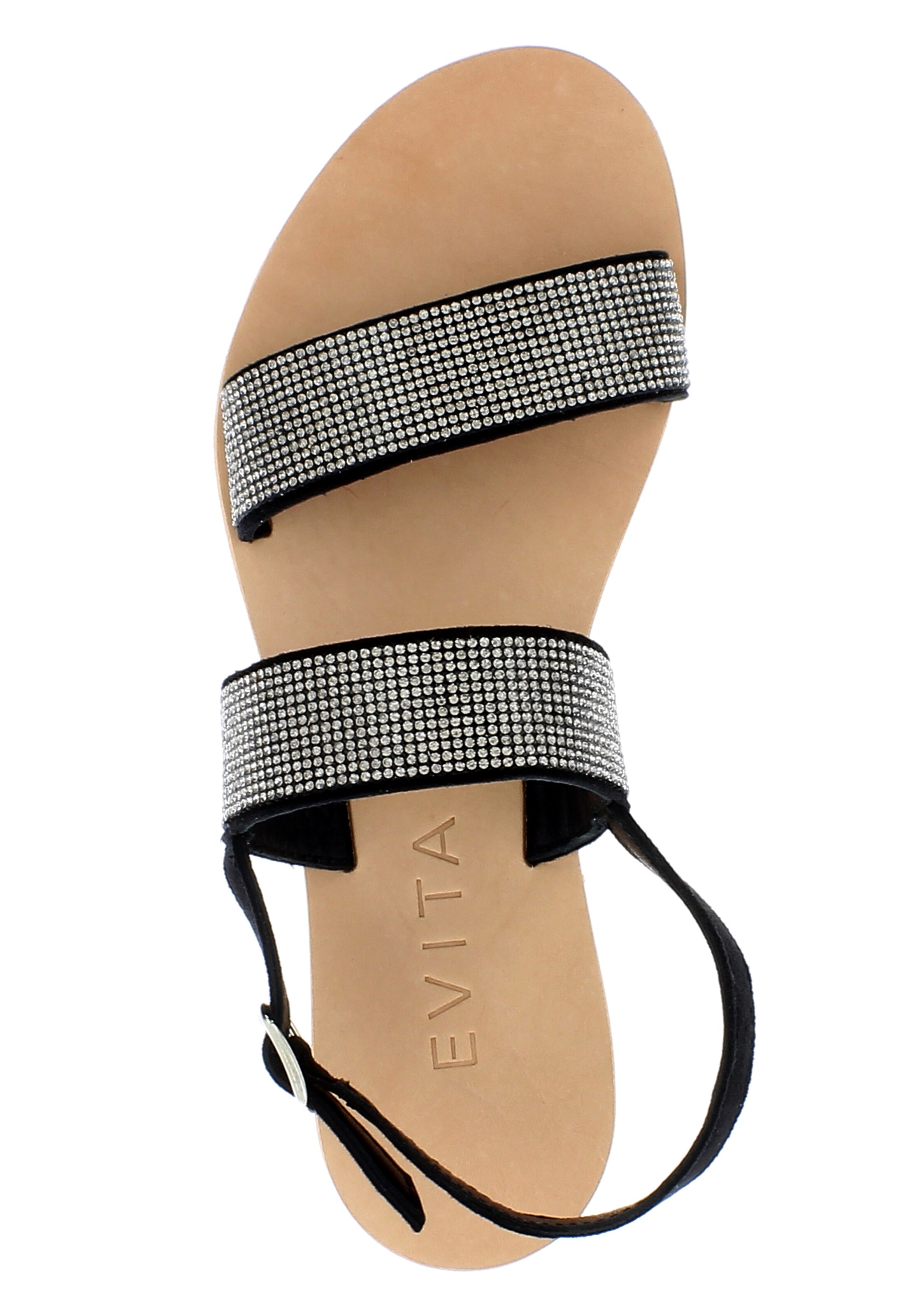EVITA Sandale in Schwarz
