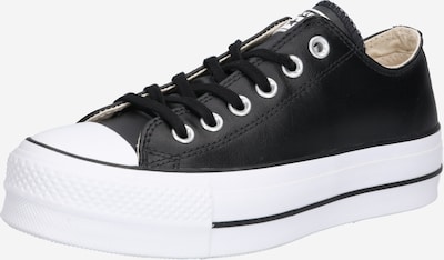 CONVERSE Sneaker 'CHUCK TAYLOR ALL STAR LIFT OX LEATHER' in schwarz / weiß, Produktansicht