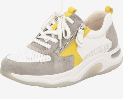 GABOR Sneakers in Yellow / Grey / White, Item view