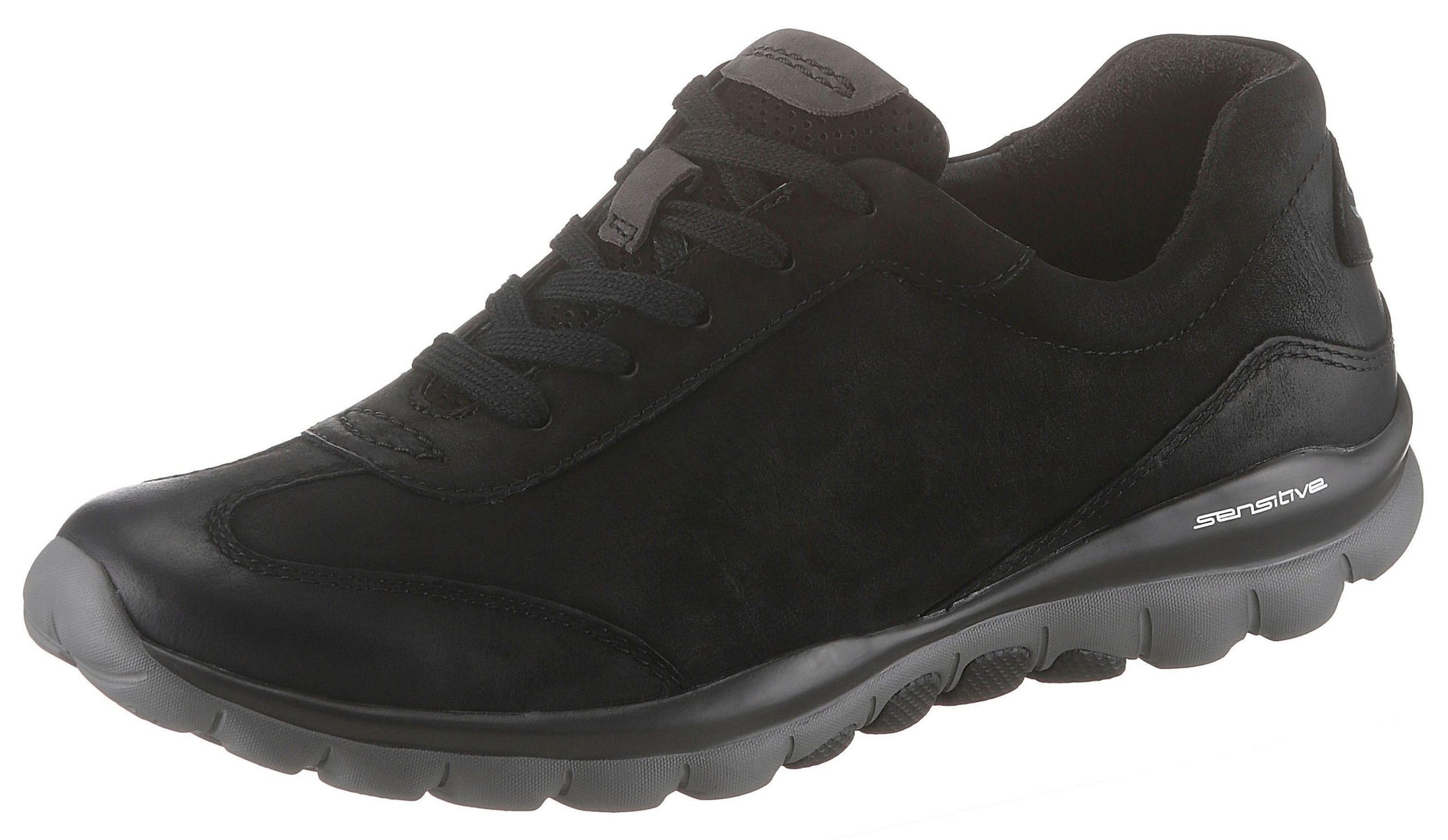 GABOR Rövid szárú sportcipők - fekete: elől