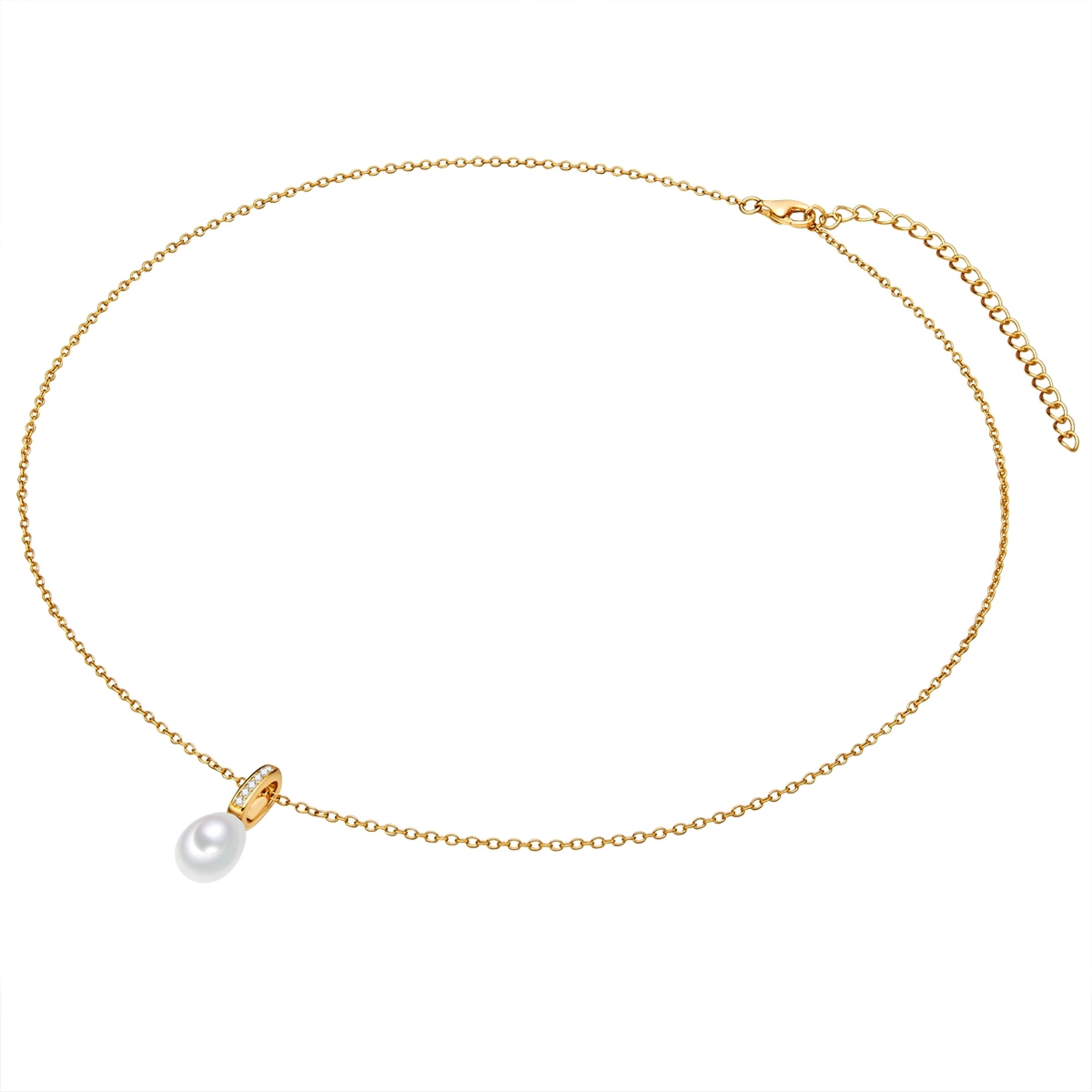 Valero Pearls Kette in Gold