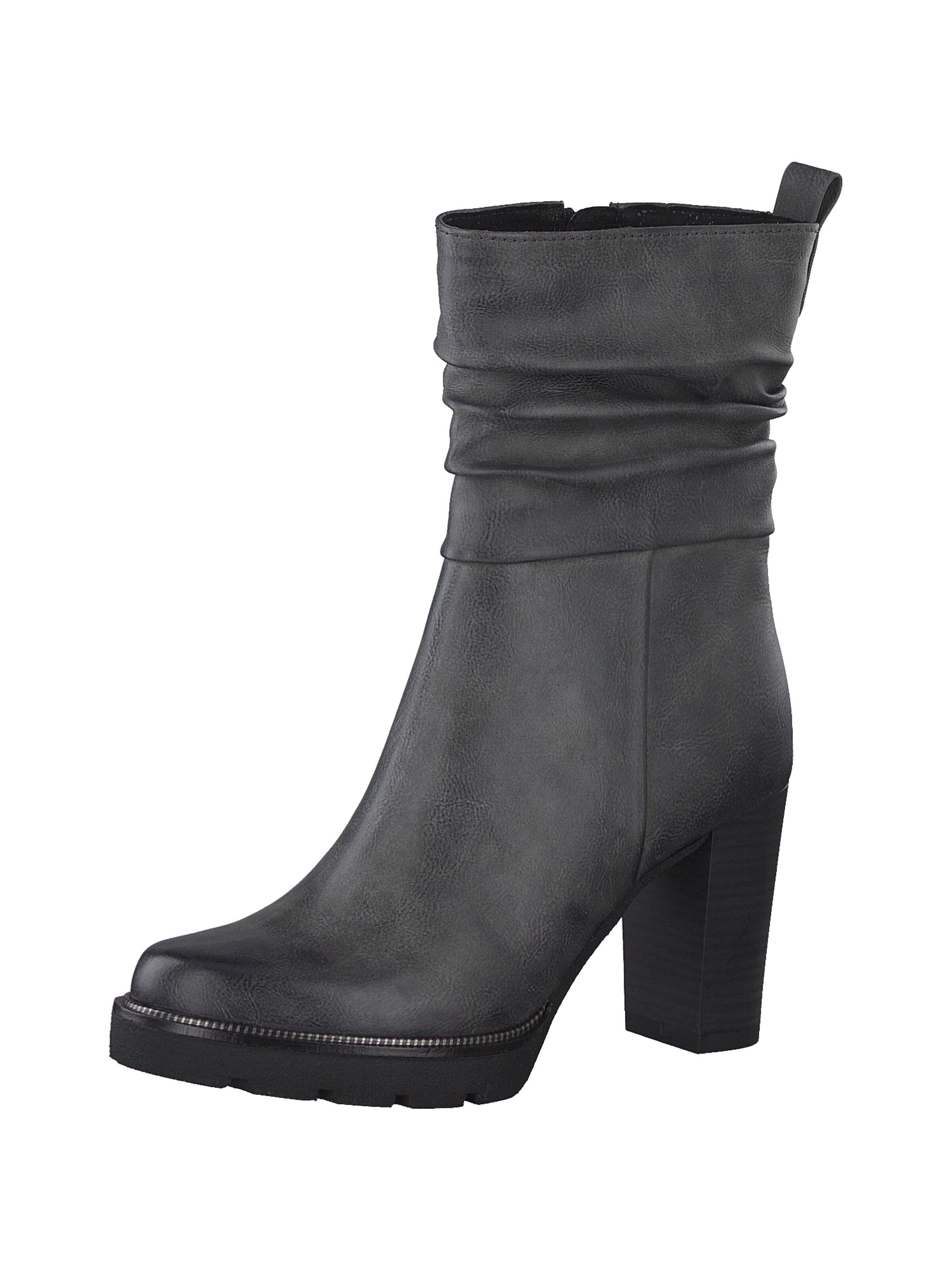 MARCO TOZZI - Enkellaarsjes in de kleur Donkergrijs