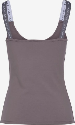 LASCANA ACTIVE Sporttop in Grau