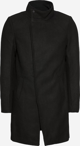 Manteau mi-saison 'onsOSCAR WOOL COAT' Only & Sons en noir : devant