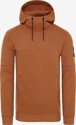THE NORTH FACE Hoodie 'FINE 2' in Braun: front