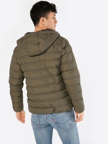 Urban Classics Winter jacket 'BASIC BUBBLE' in Green: back