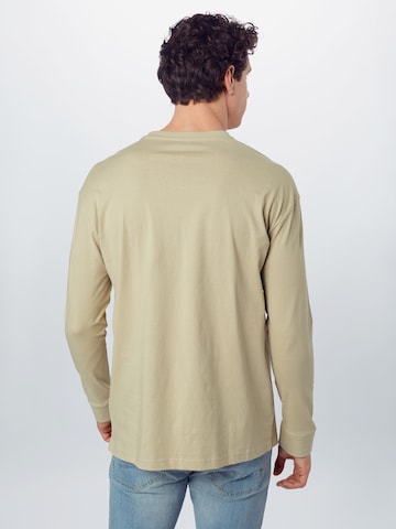 Urban Classics Regular Fit Shirt in Beige