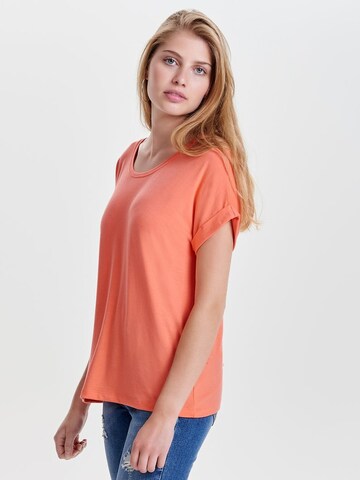 ONLY Shirt 'ONLMoster' in Oranje: voorkant