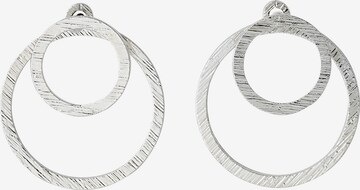 Boucles d'oreilles 'Zooey' Pilgrim en argent : devant