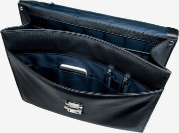 LEONHARD HEYDEN Document Bag 'Berlin' in Black