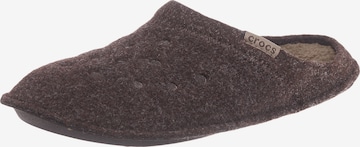 Crocs Slippers in Brown: front