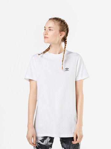 T-shirt ADIDAS ORIGINALS en blanc : devant