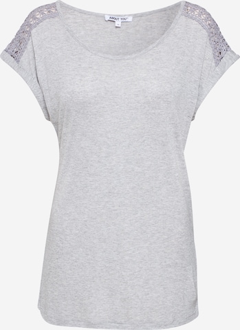 ABOUT YOU Shirt 'Antonia' in Grey: front