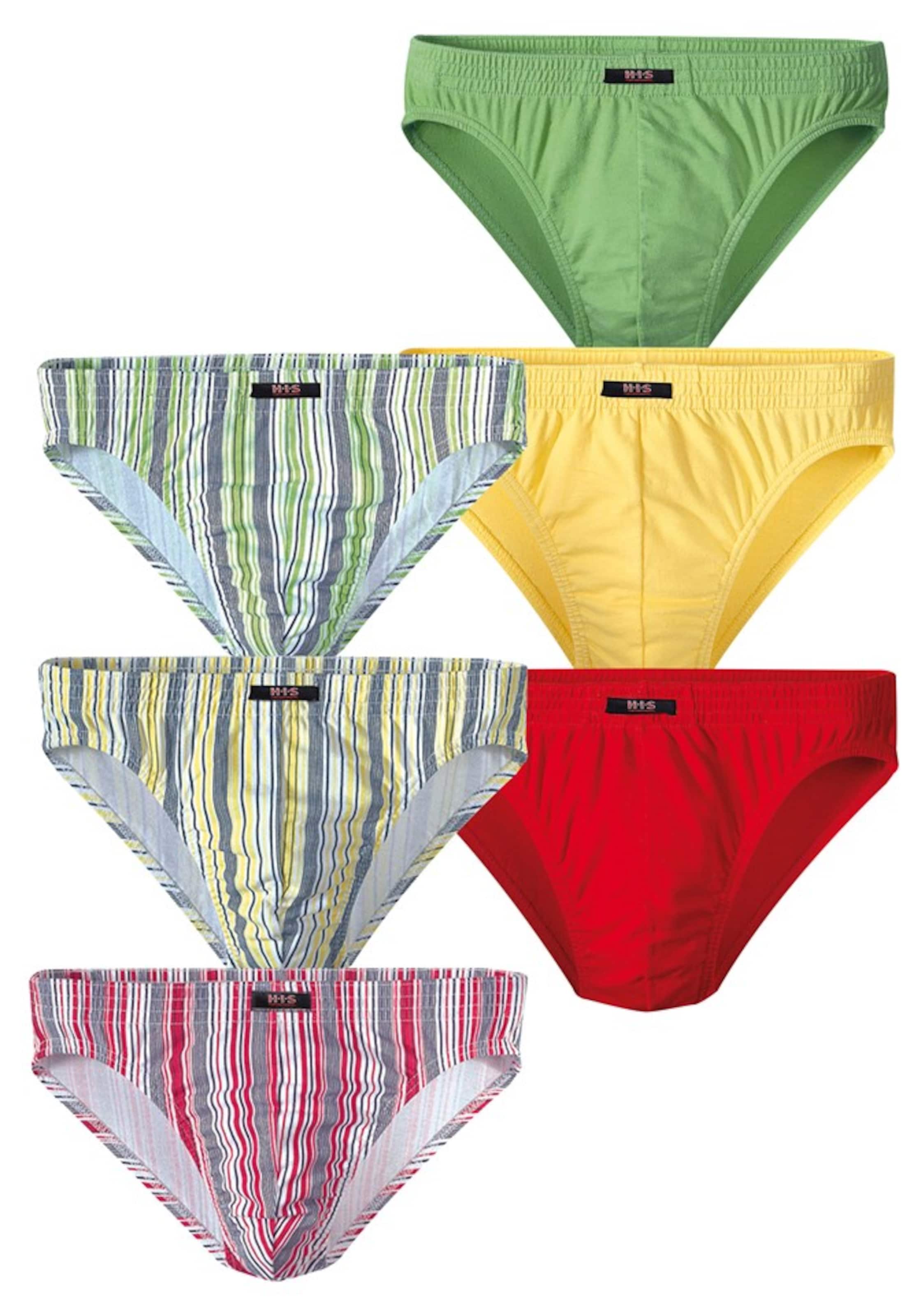 H.I.S Panty in Yellow: front