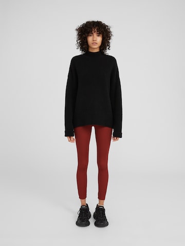 Skinny Leggings 'Shaylee' de la EDITED pe maro