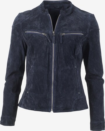 MUSTANG Between-Season Jacket 'Ryana' in Blue: front