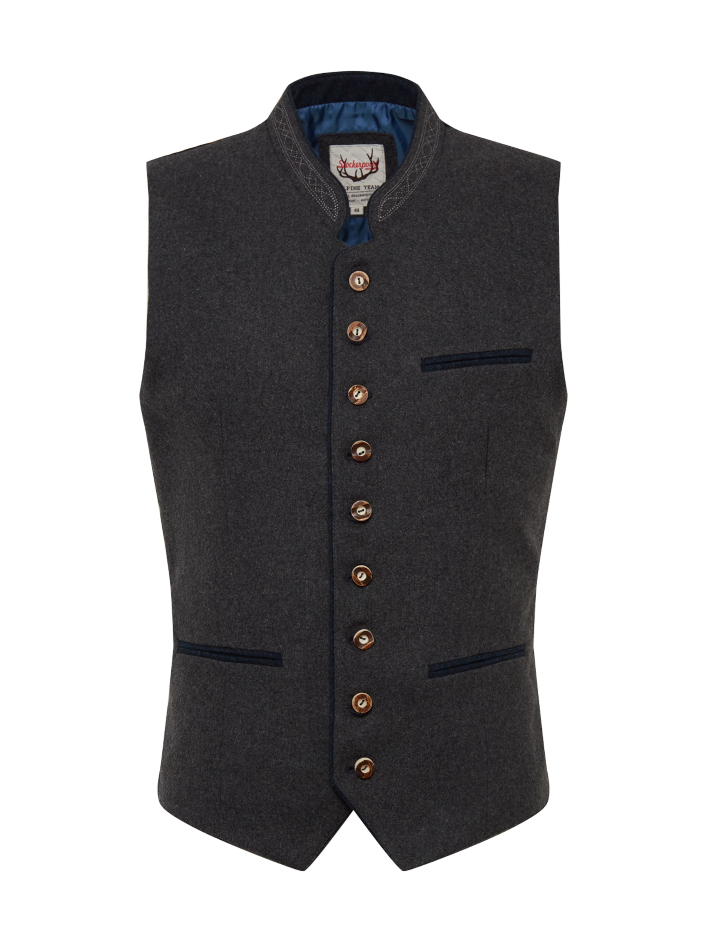 STOCKERPOINT Weste 'Sirius' in Grau: Vorderseite