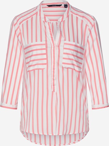 VERO MODA Bluse 'Erika' in Pink: predná strana