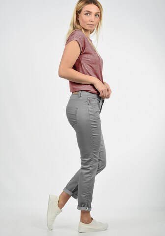 DESIRES Slimfit Straight-Jeans 'Elbja' in Grau