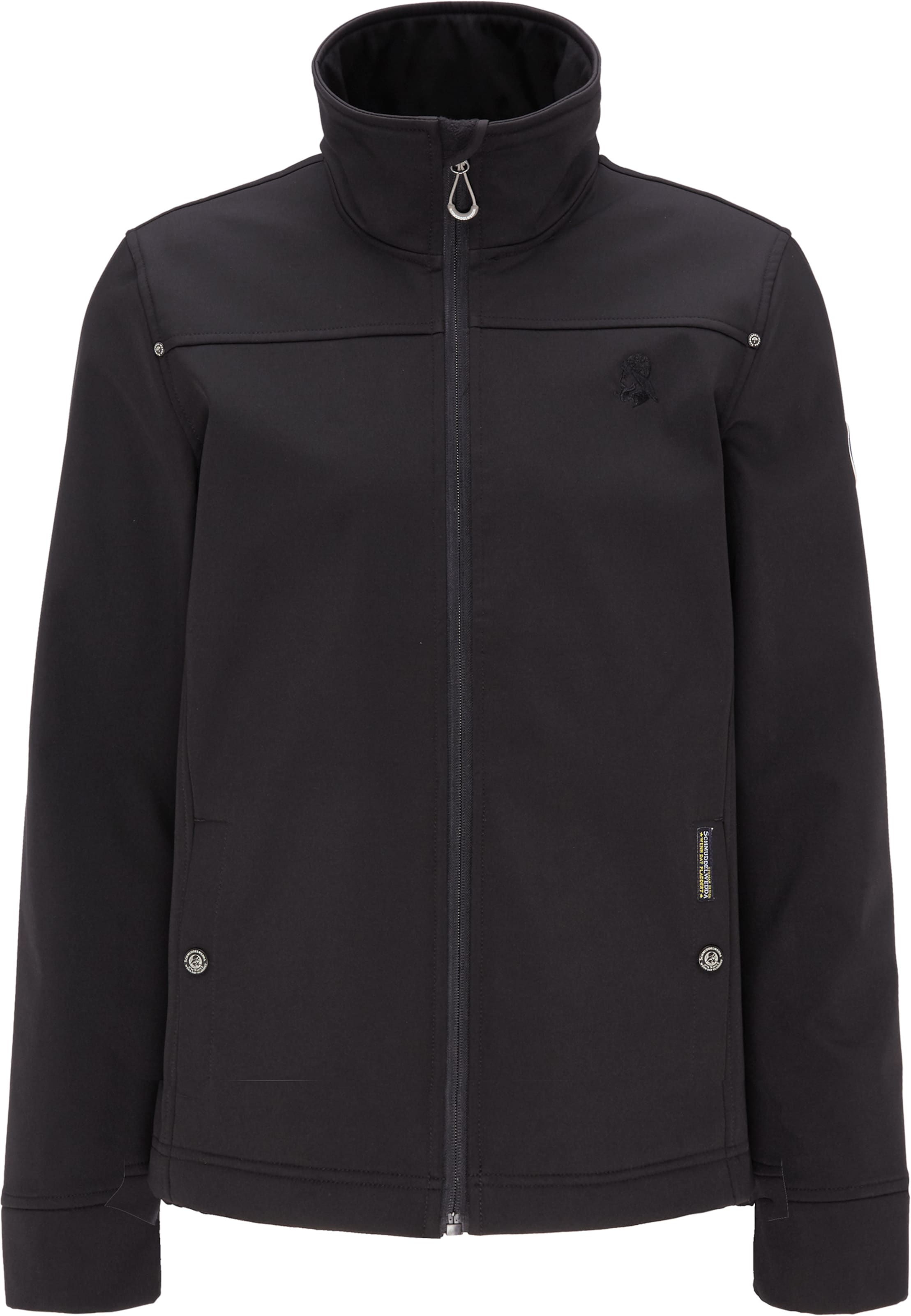 Schmuddelwedda - Functionele jas in de kleur Zwart